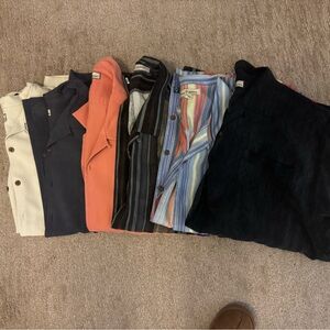 Tommy Bahama Men's Casual Button Down Shirts - Multi-Color Set